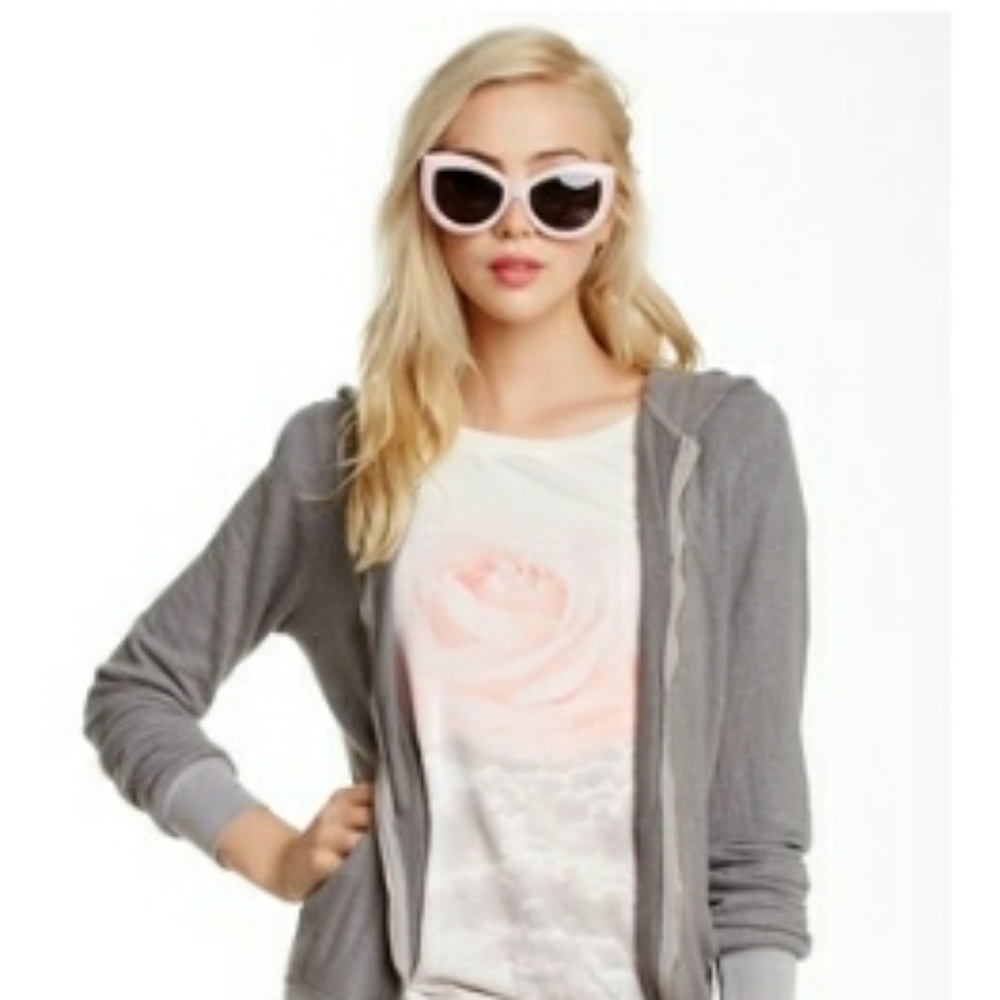 Wildfox Basic Zip Hoodie XS
